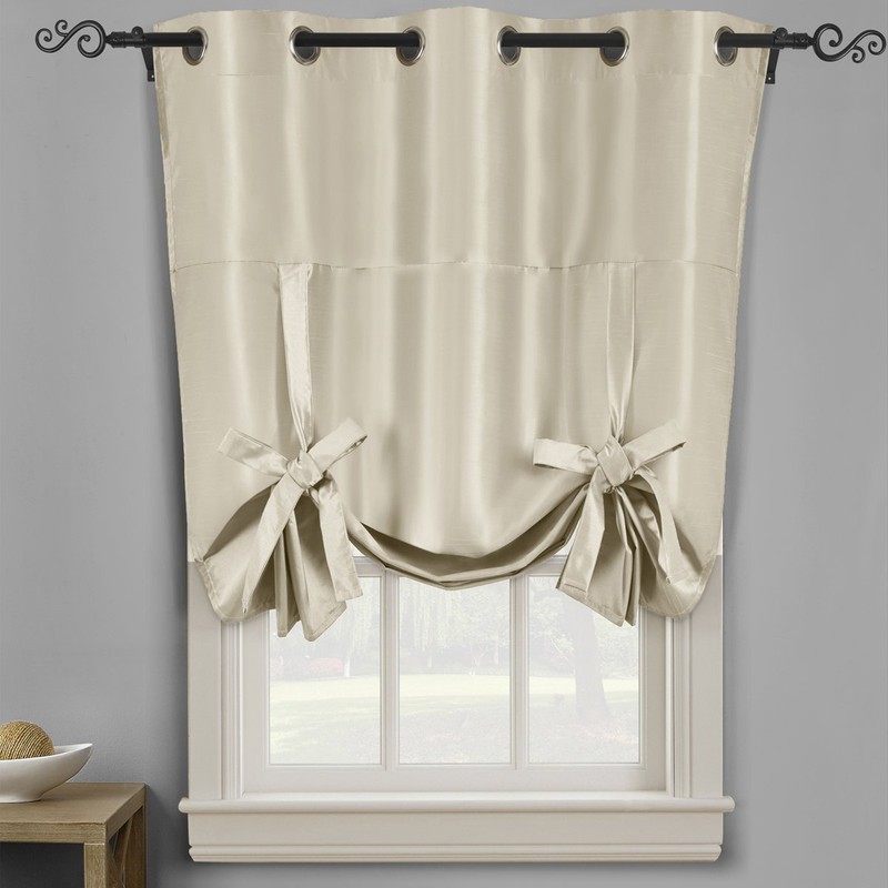 Royal Hotel Bedding Soho Tie Up Shade, 100% Blackout Window