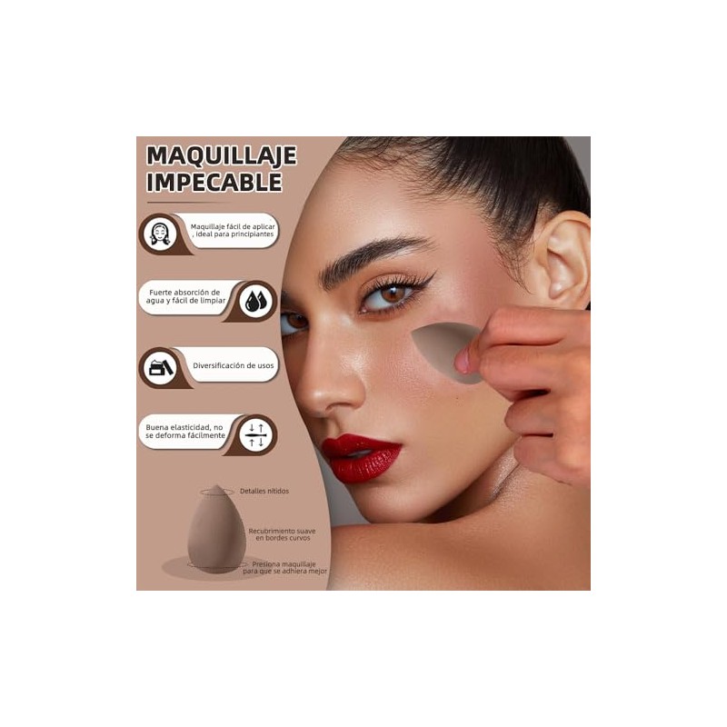68 Pieza kit de brocha para maquillaje, set de maquillaje