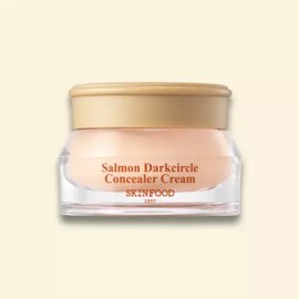 Skinfood [스킨푸드] 연어 다크서클 컨실러 크림 10g x 2개 아이전용 눈밑 조명크림 [Skinfood] Salmon Dark Circle Concealer Cream 10g x 2pcs Eye-Specific Brightening Cream [No. 1 Salmon Blooming]