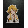 Leone from Akame Ga Kill Funny Glossy Sticker Anime Waterproof!