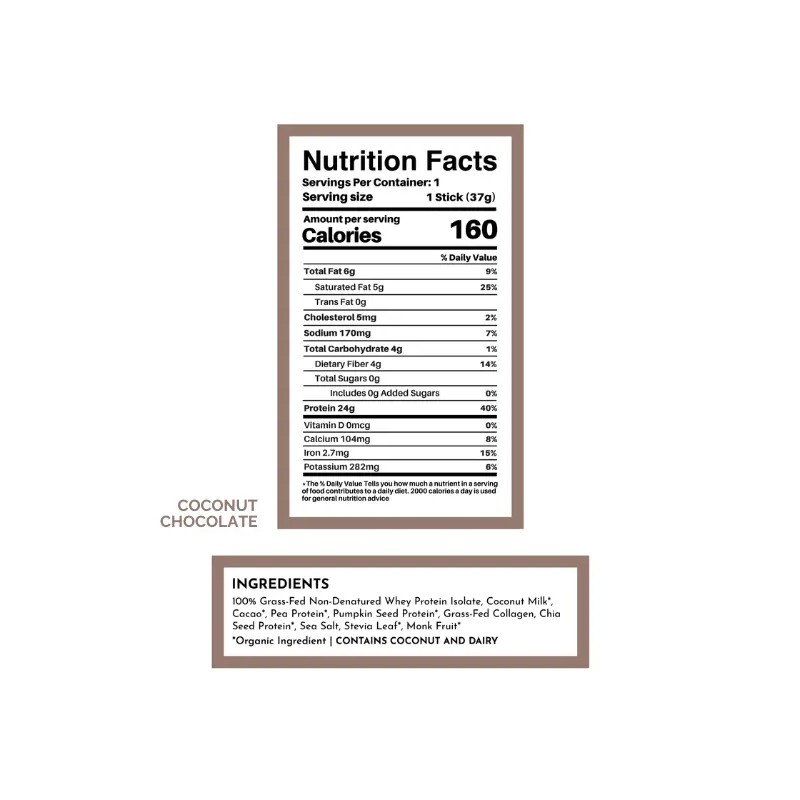 Just Ingredients Protein Powder Sample Pack – 12 Flavors |