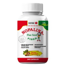 Nopalina Flax Seed Plus Capsules 240 Capsules