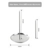 Vertical Skewer Brazilian Barbecue Skewer Stand Stainless Steel Removable Grilling
