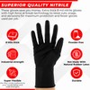BLACK PYTHON HD 8 MIL Nitrile Disposable Gloves, Latex &