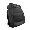 Driver or Passenger Side Bottom Leather Seat Cover Black Compatible