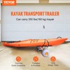 VEVOR Heavy Duty Kayak Cart, 350lbs Load Capacity, Foldable Canoe