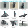 HOLACA Starlink Gen 3 Pipe Adapter, Starlink Gen 3 Mount,