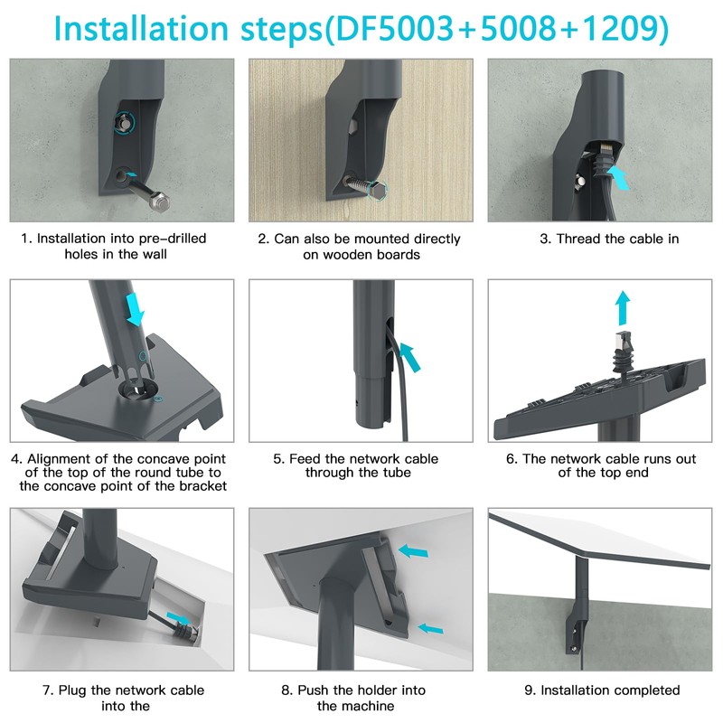 HOLACA Starlink Gen 3 Pipe Adapter, Starlink Gen 3 Mount,