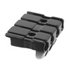 Black Headless 4 Strings Electric Guitar Bridge Metal Corrosion Proof