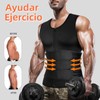MITEGELO Chaleco Sauna, Chaleco para Sudar hombre, Triple Ajuste de