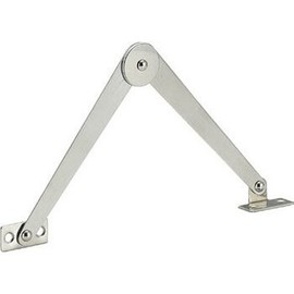 TRUSCO(トラスコ) ステンレス製タスキステー 右用 全長100mm TS-45-R