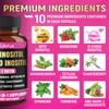 Zolotus Myo-Inositol & D-Chiro Inositol Ideal 40:1 Ratio Inositol Supplement