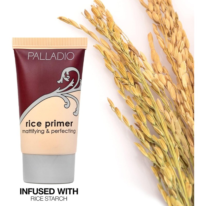 Palladio Rice Primer - Prebase Matificante para Todo Tipo de