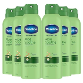 Vaseline Intensive Care Aloe Soothe Moisturiser Lotion, 190 ml, Pack of 3