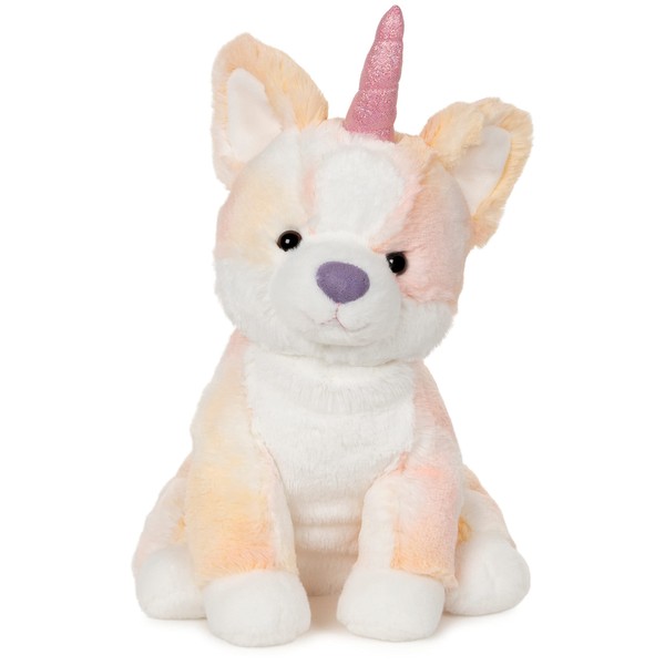 GUND Glamour Corgicorn Plush Stuffed Unicorn Corgi Dog Toy for Ages 1 and Up, Multicolor, 9"