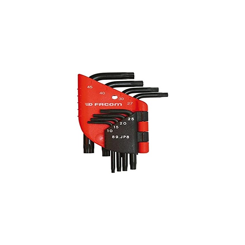 FACOM 89.JP6 Torx Allen Wrench Set in Grab Handle, 6