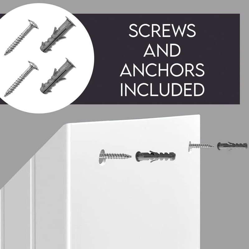 Acrimet Vertical Triple File Folder Holder Organizer, File Sorter (Plastic)