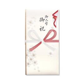 G.C.PRESS 265-78 Gold Seal with Noshi, Celebration of School Entrance, Floating Cherry Blossom