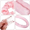 6pzs Curly Ondas En Cabello Rizos Sin Calor Tubo2 Scrunchie