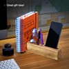 Hoffengwell Wood Pen Holder for Desk | Docking Station |Desk