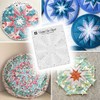Folded Star Hot Pad Interfacing Templates Sewing Stencil Guide Ruler