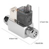 Mini External CO2 Solenoid Valve Low Temperature Fish Tank Accessory