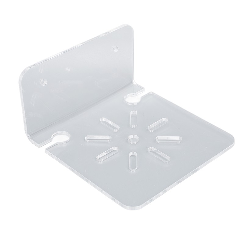 3pcs Acrylic Small Wall Shelf Floating Shelf for Security Cameras