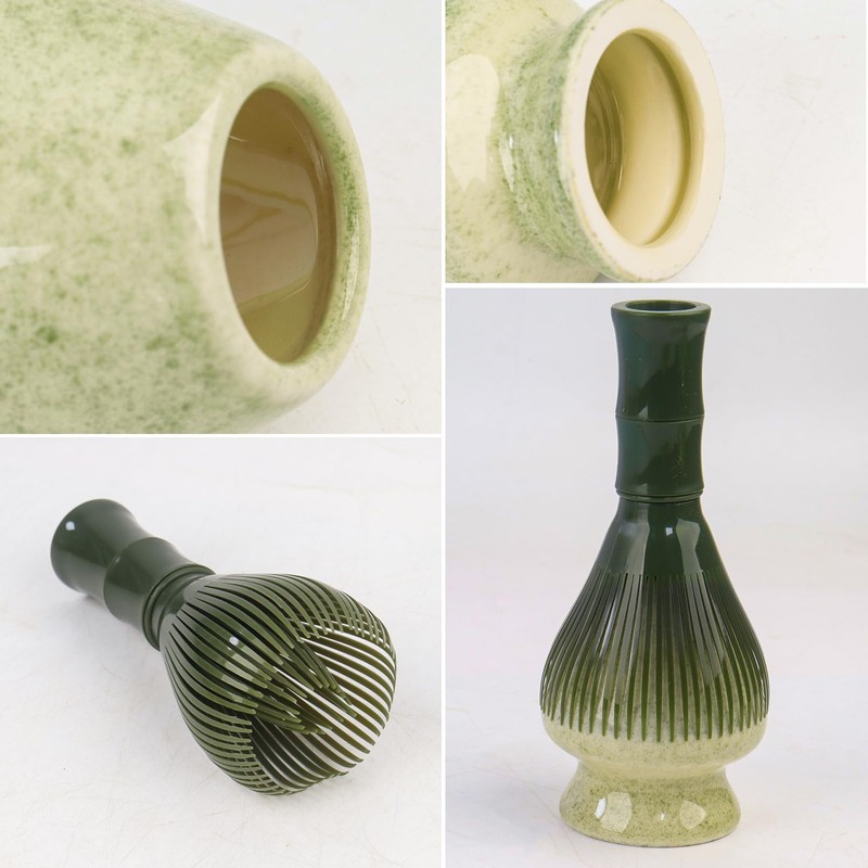 Set of 4 Matcha Tea Set Matcha Whisk and Spoon,