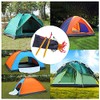 Tiardey 10Pcs Aluminum Lightweight Tent Stakes Set, Camping Tent Stakes