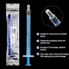 1 ml Small Syringe Sterile, Pack of 40 Plastic Syringes