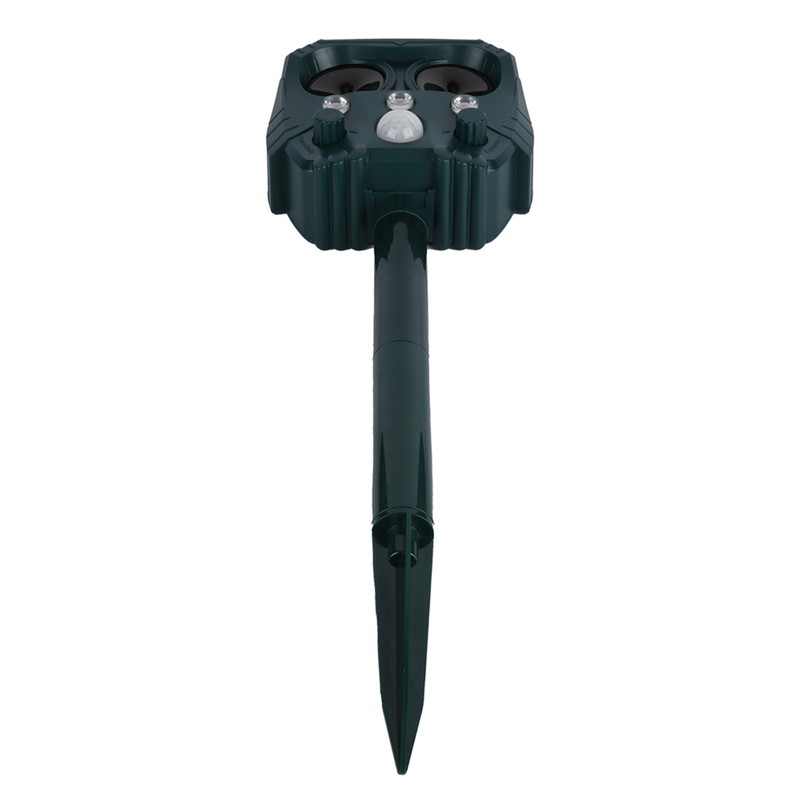 Ultrasonic Animal Repeller Solar Powered Mouse Repeller Expeller with 5