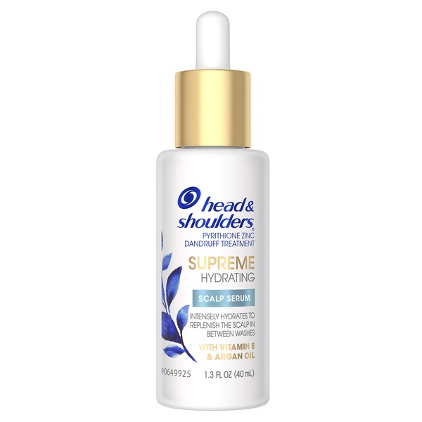 Head & Shoulders Supreme, Hydrating Scalp Serum, with Argan Oil