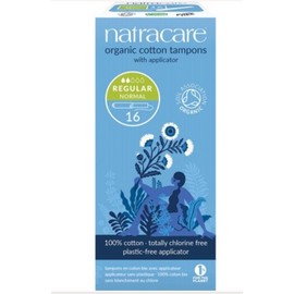 Natracare Tampons Regular Organic 16 Pack with Applicator
