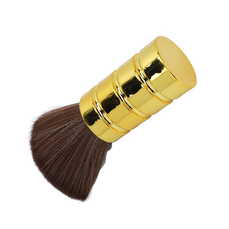 Barber Neck Duster Brush Soft Gentle Electroplating Process Professional Neck