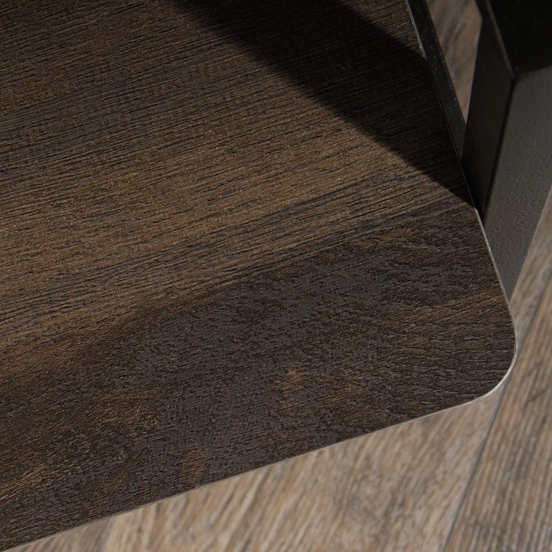 Sauder North Avenue Storage Bench, Smoked Oak finish