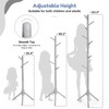 Kid's Coat Rack Stand Beech Wood Coats Tree, Height Adjustable