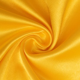 NTBAY 2 Pack Satin King Pillowcases for Hair and Skin, Luxurious and Silky Pillow Cases with Envelope Closure, 20x36 Inches, Yellow
