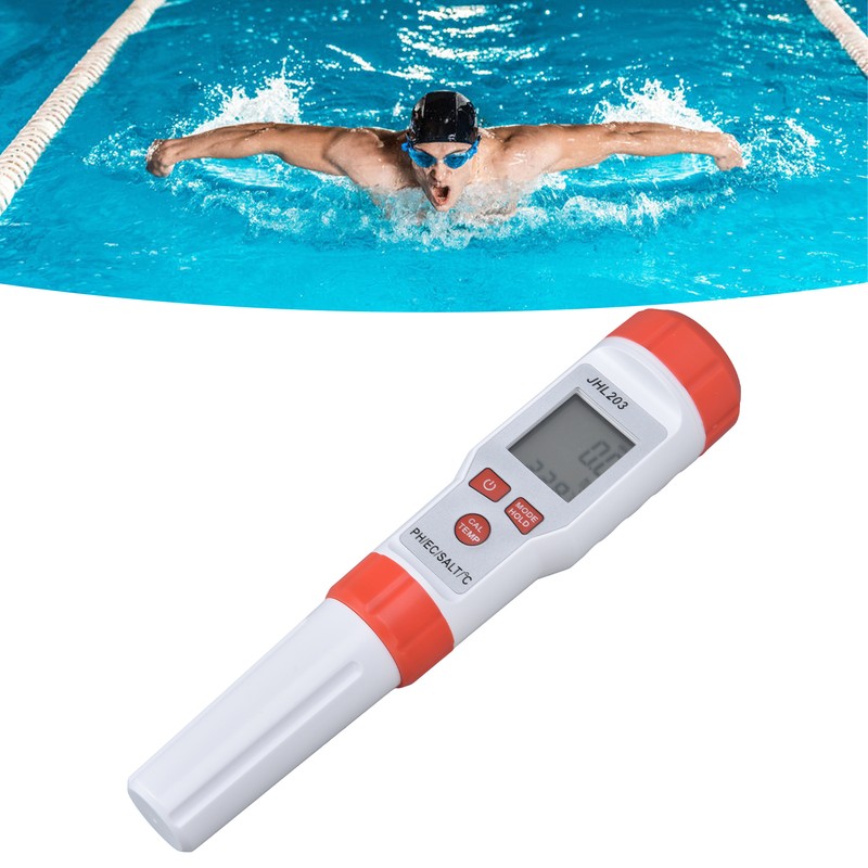 PH Tester 4 in 1 Portable Automatic Recognition Temperature Compensation