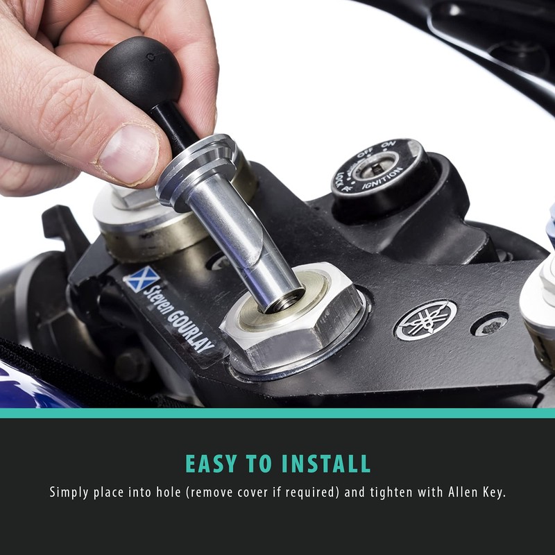 Ultimateaddons 13.3-24.5mm Fork Stem Yoke Mounting Attachment (4 sizes) …