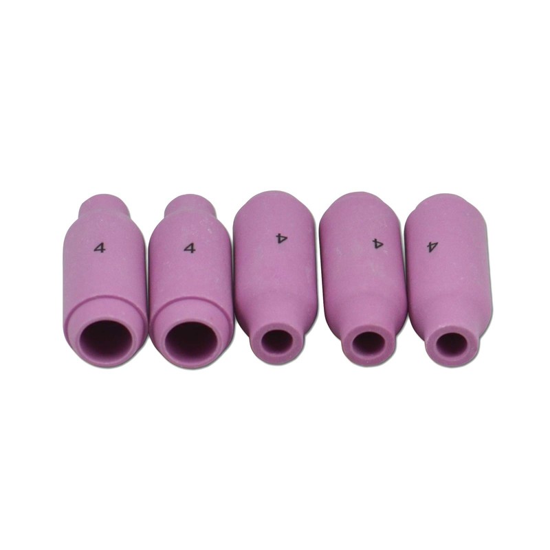 RIVERWELD TIG Alumina Nozzles Ceramic Shield Cups 10N50 4# 1/4"