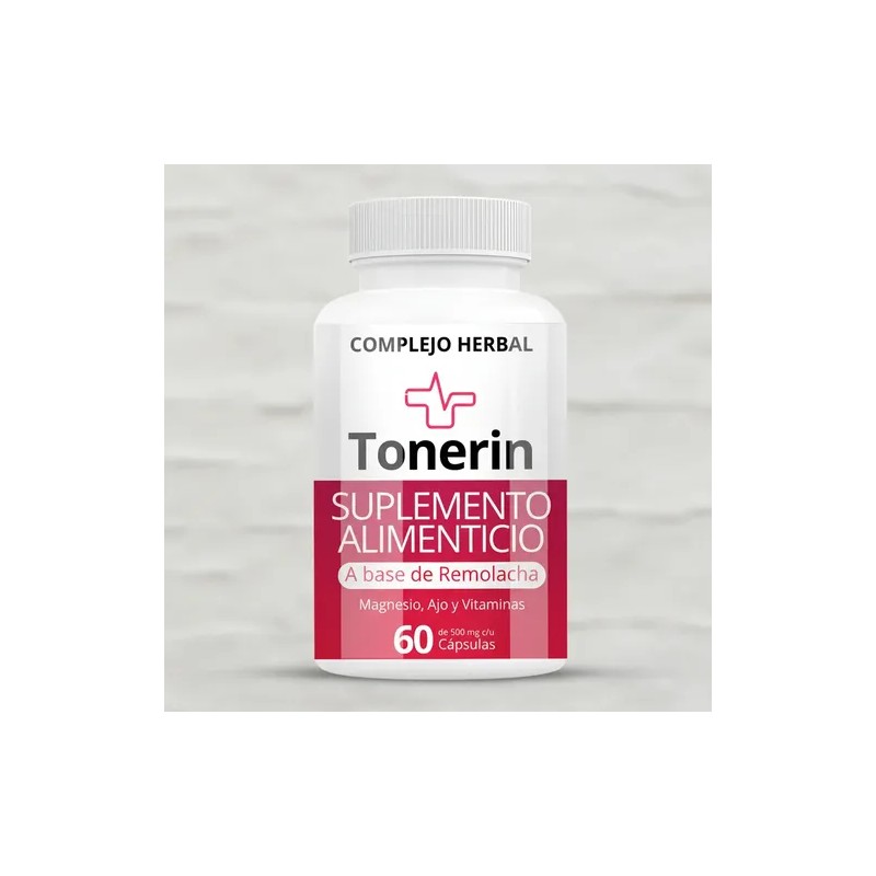 Tonerin 3 Frascos 180 Cápsulas Nueva Presentación