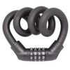 Kuhaku Bicycle Anti-Theft Key Memory Shape Dial Type Wire Lock