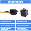 aikoolwer Automotive Relay Switch Harness Kit 24V 40A SPDT 5