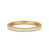 Ladylike Moissanite Wedding Band Full Eternity Rings for Women Sterling
