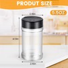 PPXHFV 36pcs 5.5oz plastic spice jars with shaker lids, plastic