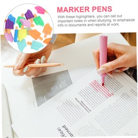 Parliky 20 Pack Pastel Highlighters Set Ice Shape Creative Highlighters for School Back to School