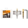Henvo Hole Saw 3-5/8" (92mm) Heavy Duty Carbide with 2