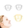 Silikon Maske,3 Stück Wiederverwendbare Silikon Gesichtsmaske Asserdichte Gesichts Befeuchtende Beautymaske