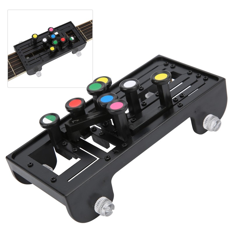 Guitar Learning System Teaching Aid Helper Folk Ukulele Chord Trainning