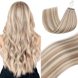 Elailite K Tip Hair Extensions Human Hair Real Remy Hair Dark Brown 18 Inch U Tip Ktip Utip Keratin Bond Hot Fusion Pre Bonded Hair Extensions for Women 50G 50Strands